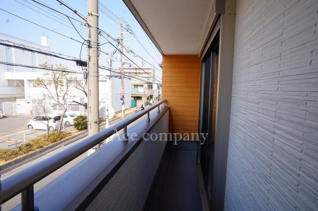 【バルコニー】 | 東大阪市鳥居町 | 2階、西向きバルコニー☆水栓完備です☆