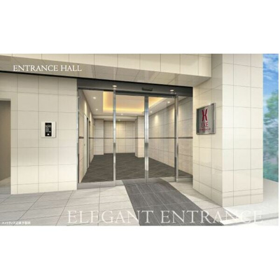 【エントランス】 | ワールドアイ阿波座WEST | 落ち着いたエントランスです