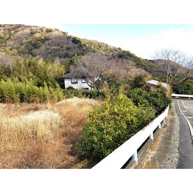 熱海市　伊豆山の前面道路含む現地写真