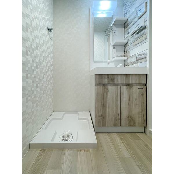 S-RESIDENCE金山altano(アルターノ)の洗面所