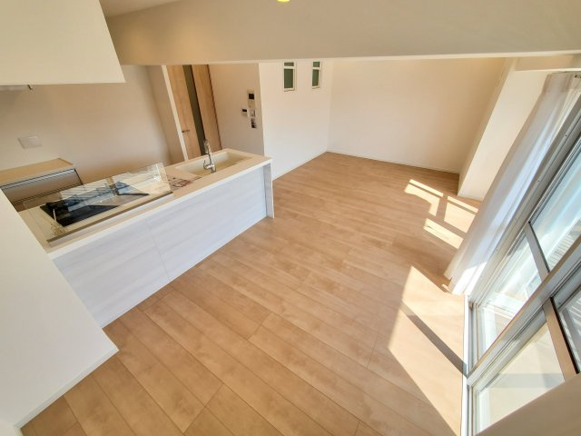 パークフィールドみさと5街区1号館の居間・リビング|ゆったり過ごせるリビングです