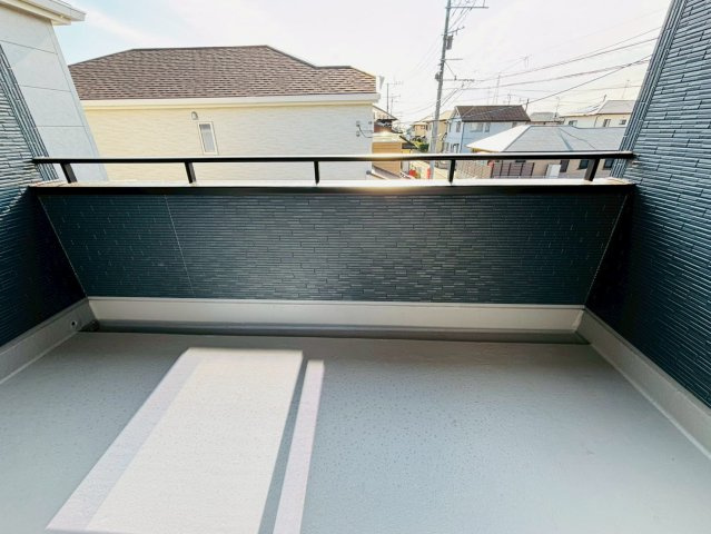 リーブルガーデン／北区鶴羽田第七／１号棟のバルコニー