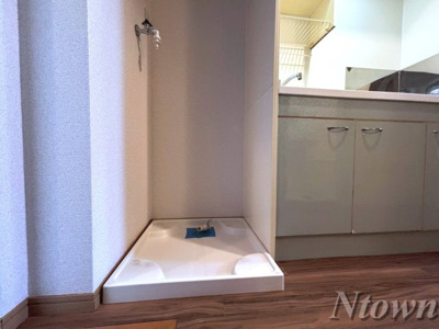 【設備】 | ヴィアトール | 洗濯機置き場です