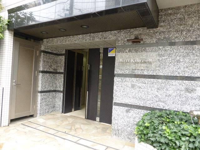 ヴェルト亀戸Ⅱのエントランス