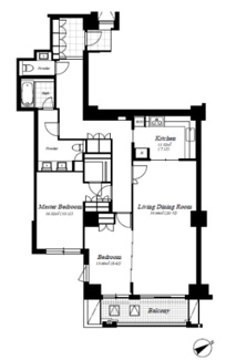 【間取り】 | 麻布第一マンションズ