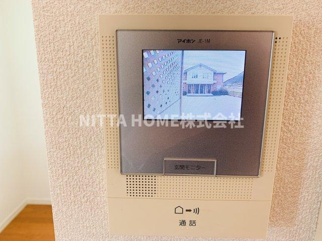 リジエール南屋敷Ⅰ・Ⅱのセキュリティ|TVインターホンもあります♪