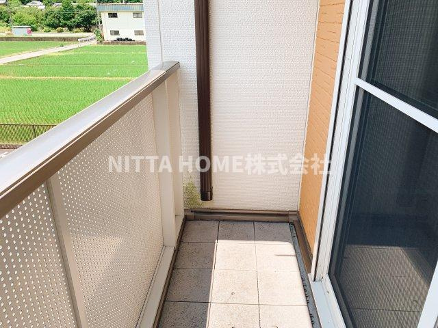 リジエール南屋敷Ⅰ・Ⅱのバルコニー|南向きバルコニーで日当たりGOOD♪