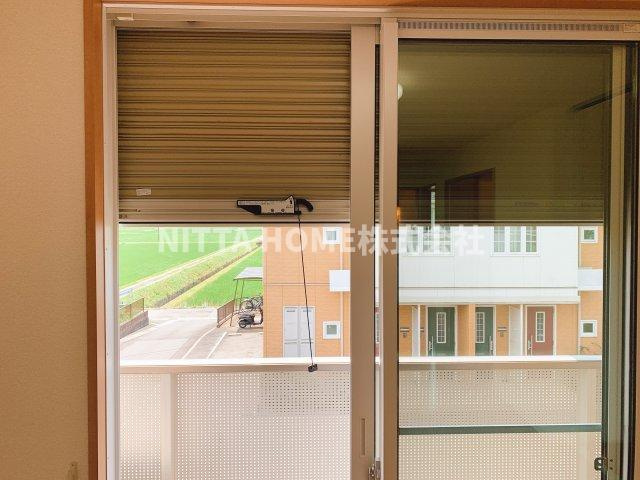 リジエール南屋敷Ⅰ・Ⅱのセキュリティ|雨戸シャッターも設置済み！