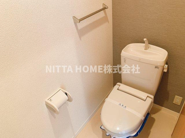 リジエール南屋敷Ⅰ・Ⅱのトイレ|ウォシュレットも完備◎