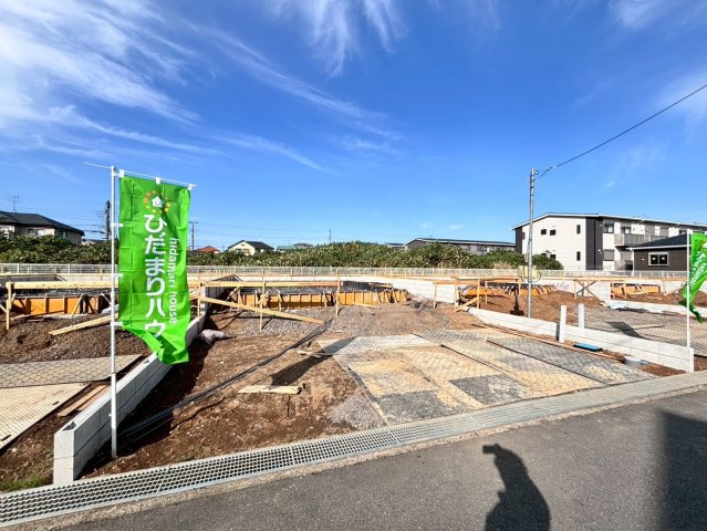 野田岩名2丁目　新築戸建　C号棟の駐車場|2025年11月現地写真(^^)