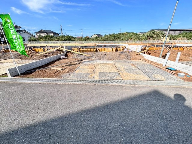 野田岩名2丁目　新築戸建　C号棟の駐車場|2025年11月現地写真(^^)