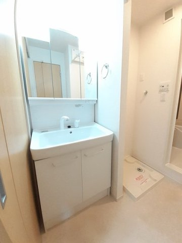 シエロアズール　Ａの洗面所|使いやすい洗面所です