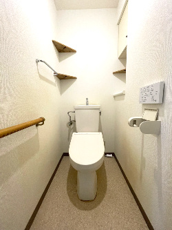 ヒューマンハイツ宇野ポートのトイレ|トイレの様子です。