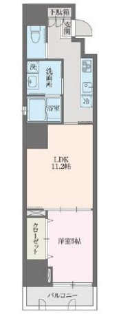 オーキッドレジデンス秋葉原の間取り