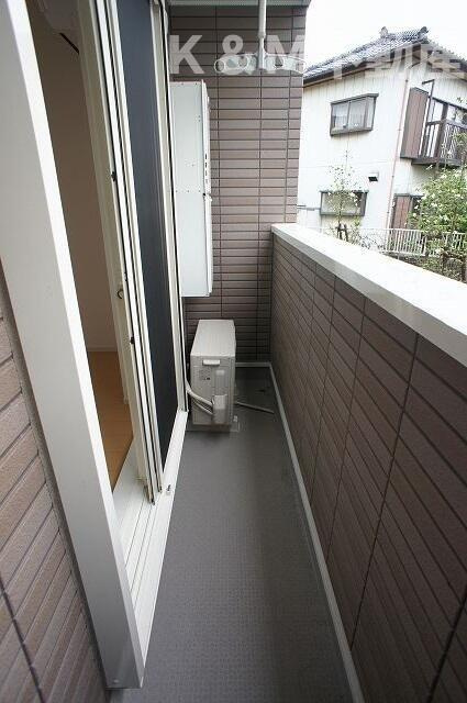 ブリッサのバルコニー|落ち着いた時間を過ごせるバルコニーです