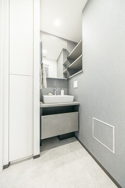 ルジュール神田須田町の洗面所|※写真は同タイプ住戸です。