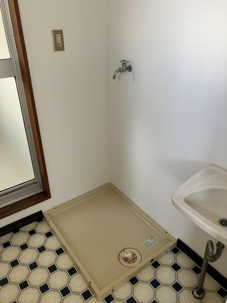 コーポアルファの設備|室内洗濯機置き場