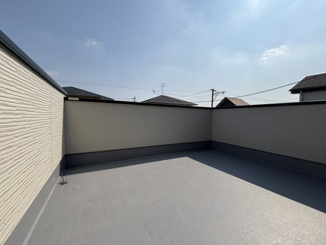 遠賀郡遠賀町蓮角1期のバルコニー