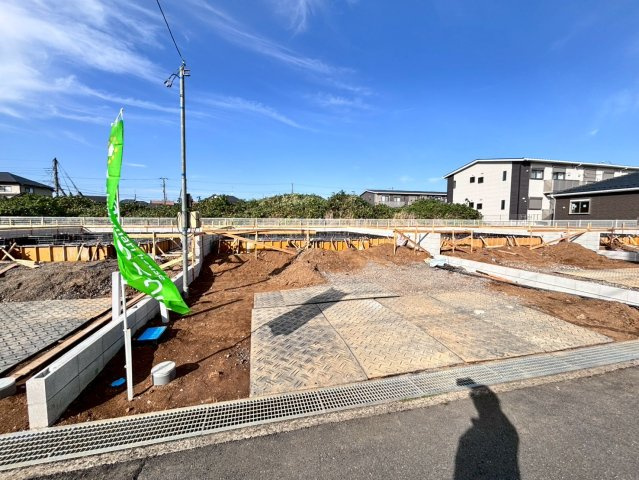 野田岩名2丁目　新築戸建　D号棟の駐車場|2025年11月現地写真(^^)