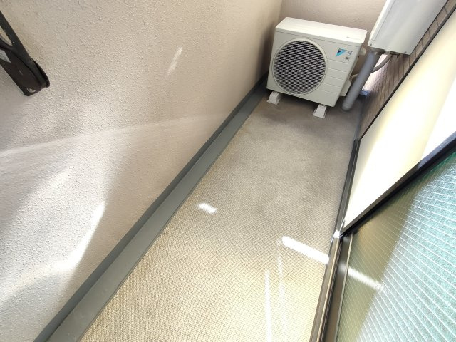 ボヌール奥戸のバルコニー