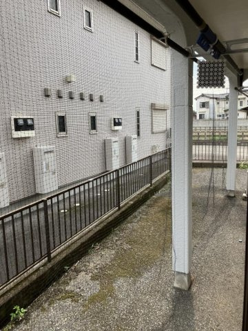 コンフォルトフミヤⅠのバルコニー