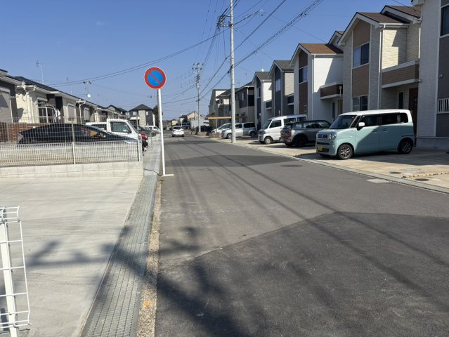 野田岩名2丁目　新築戸建　E号棟の駐車場|2026年2月完成予定(^^)是非お問い合わせ下さい。
