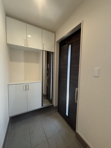 野田岩名2丁目　新築戸建　E号棟の前面道路含む現地写真|2026年2月完成予定(^^)是非お問い合わせ下さい。