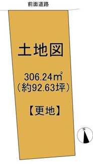 【土地図】 | 大津市本堅田1丁目6-14　売土地