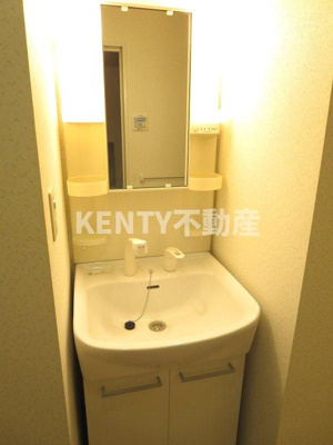 【洗面所】 | グランヴェルジュ大鳥居 | 広い洗面スペース