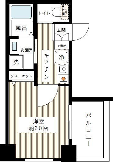 ルクシェール武蔵新田の間取り|間取りです。