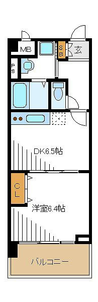 アバンセの間取り|間取りです。