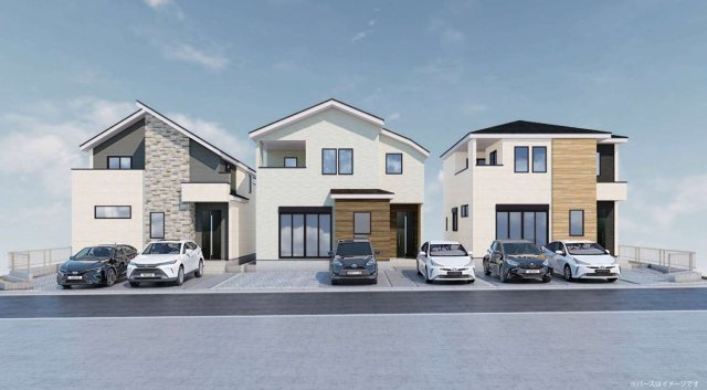 横浜市港南区日野中央2丁目  新築戸建て【仲介手数料無料】カースペース2台