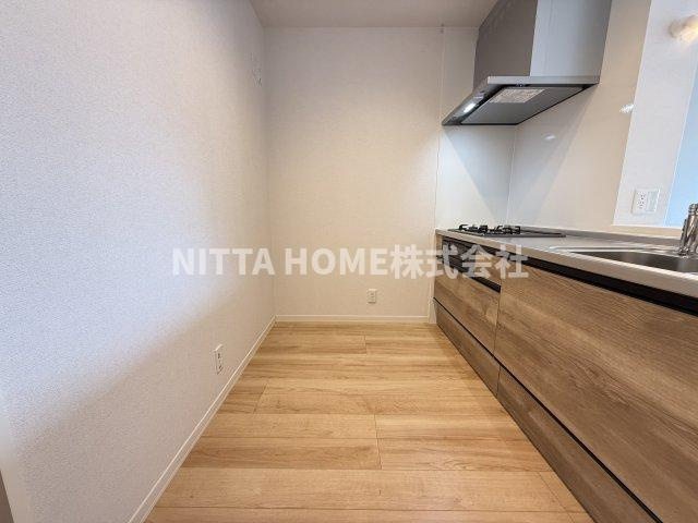 ベレオ西町の収納|キッチンスペースです＊キッチン収納もついていますよ◇