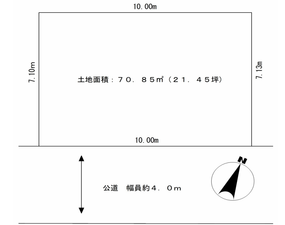 売地／富士見市水谷東２丁目