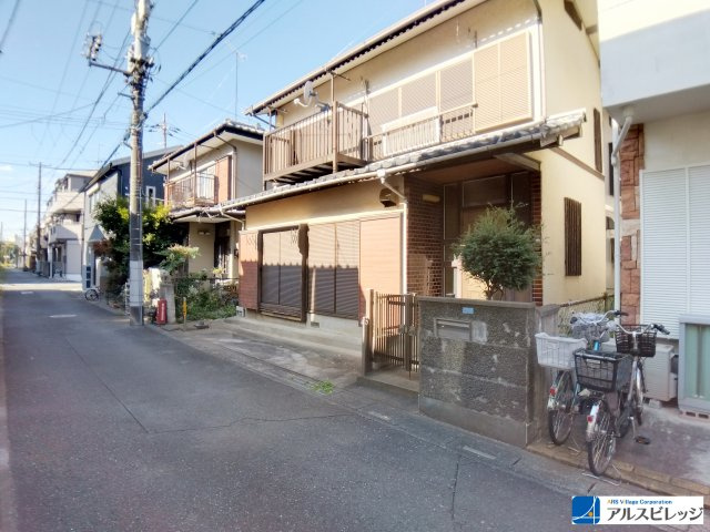 売地／富士見市水谷東２丁目の前面道路含む現地写真