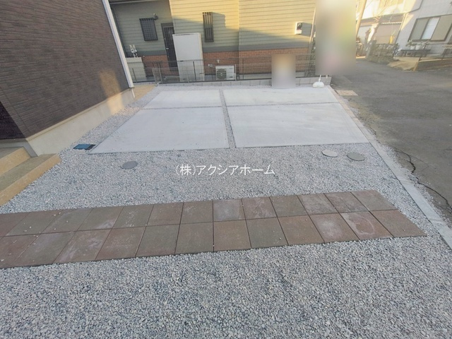 入間市豊岡2丁目・全1棟　新築一戸建　の区画図|カースペース並列2台。