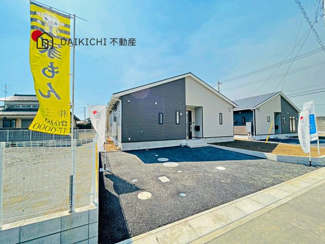 【前面道路含む現地写真】 | CRADLE GARDEN 加須市水深第3　新築戸建　全8棟　3号棟