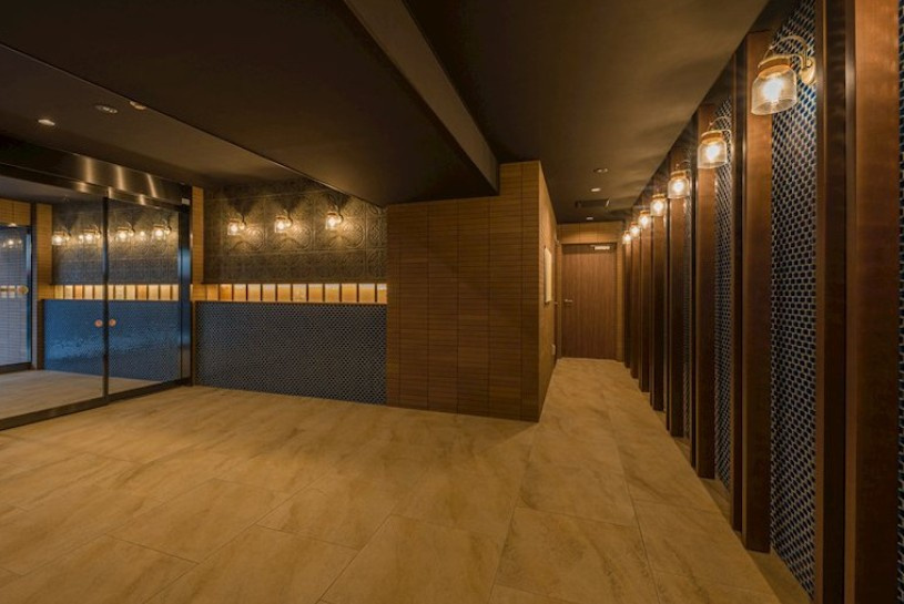 北区東十条４丁目の賃貸マンションのロビー