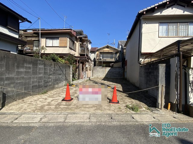 修学院狭間町 建築条件無 土地の外観