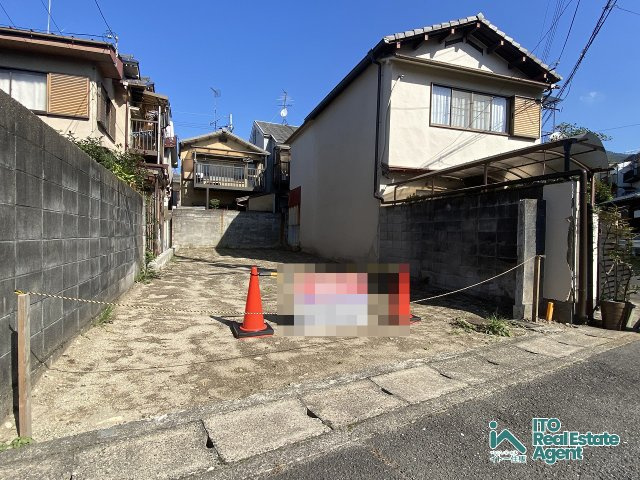 修学院狭間町 建築条件無 土地の外観