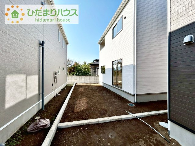 【庭】 | つくば市大曽根第1　新築戸建　1号棟 | お庭付物件になります！お庭遊びや、プールなどお子様も大喜び(^^)