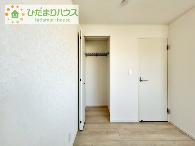 【収納】 | つくば市大曽根第1　新築戸建　1号棟 | クローゼットタイプの収納は荷物がどこにあるかすぐに見つかります！