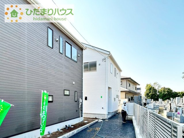 【外観】 | つくば市大曽根第1　新築戸建　1号棟 | 小学校まで徒歩5分！お子様の登下校も安心できる距離です♪