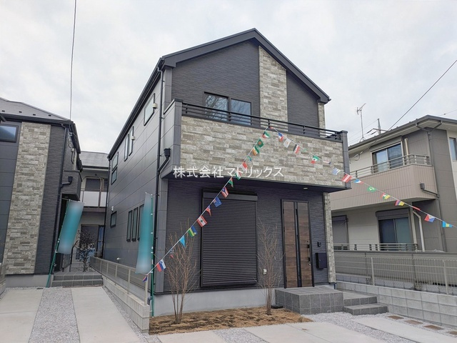 練馬区富士見台3丁目　ZEH水準省エネ邸宅　最終1棟の外観|1号棟