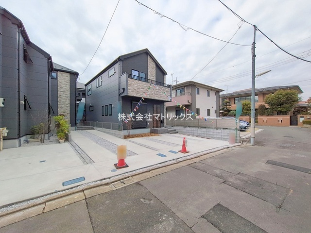 練馬区富士見台3丁目　ZEH水準省エネ邸宅　最終1棟の前面道路含む現地写真