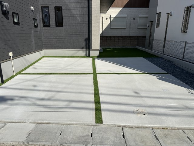 神戸市西区玉津町新方新築戸建の駐車場