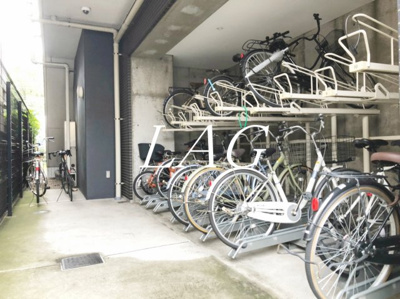 【その他共用部分】 | レアライズ平和島 | 駐輪場です。