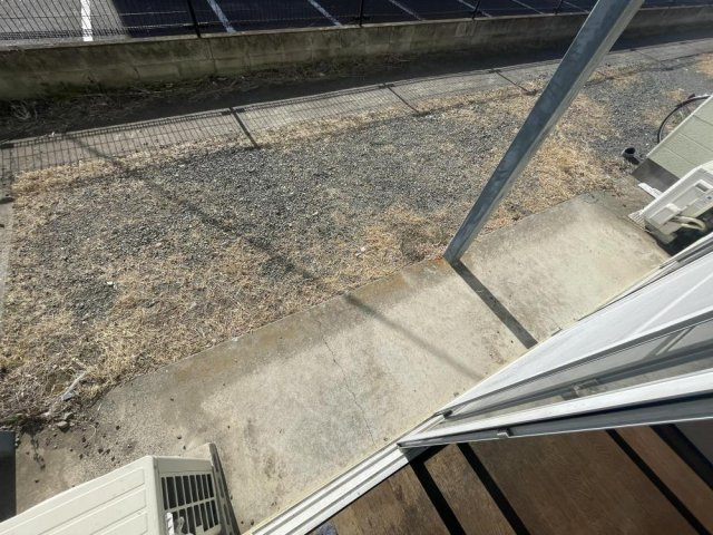 コートヴィレッジのバルコニー