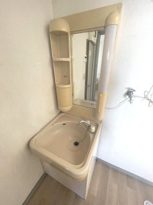 コートヴィレッジの独立洗面台