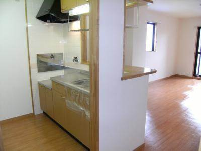 ブルック御池のキッチン|カウンターキッチン